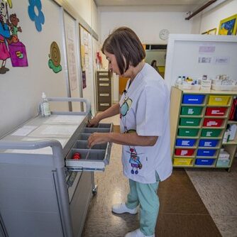 Poder gestionar la consulta de enfermería escolar recursos materiales, fungibles, documentación sensible